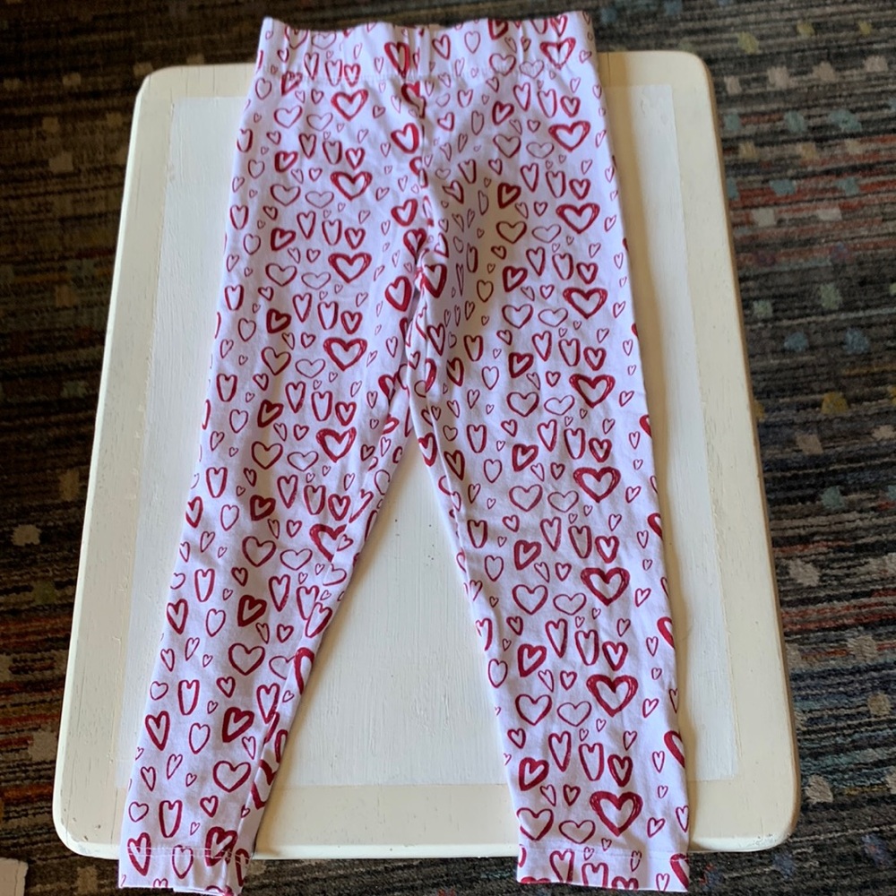 Rae Dunn Valentine leggings